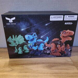 New Free To Flay DIY Take Apart Dinosaurs Toys